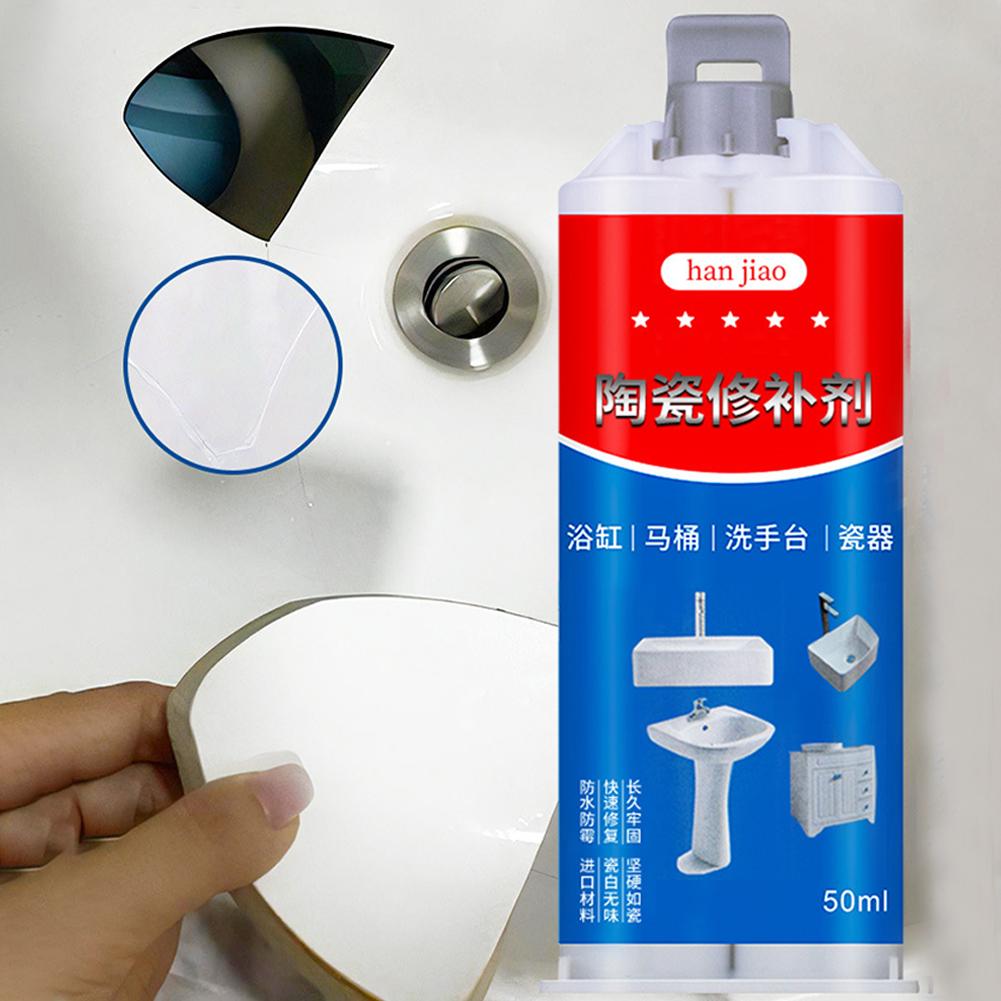 8PCS Tile And Ceramic Glaze Repair Paste Fix Tub Chips Sink Cracks with Super Adhesion for Porcelain Ceramic Enamel Quick-drying