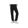 Adidas Solid Color Lace-Up Casual Sports Pants Women Bottoms Black HM4872