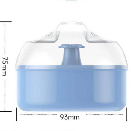 

Присыпка от потницы для новорожденных с пуховкой - Портативная коробка