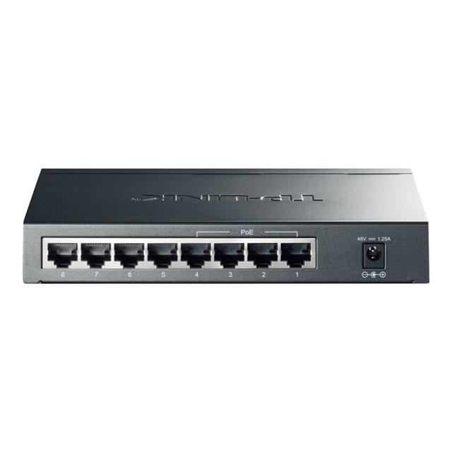 TP-LINK Switch De Bureau 8 Ports Gigabit 4 Ports PoE -SG1008P