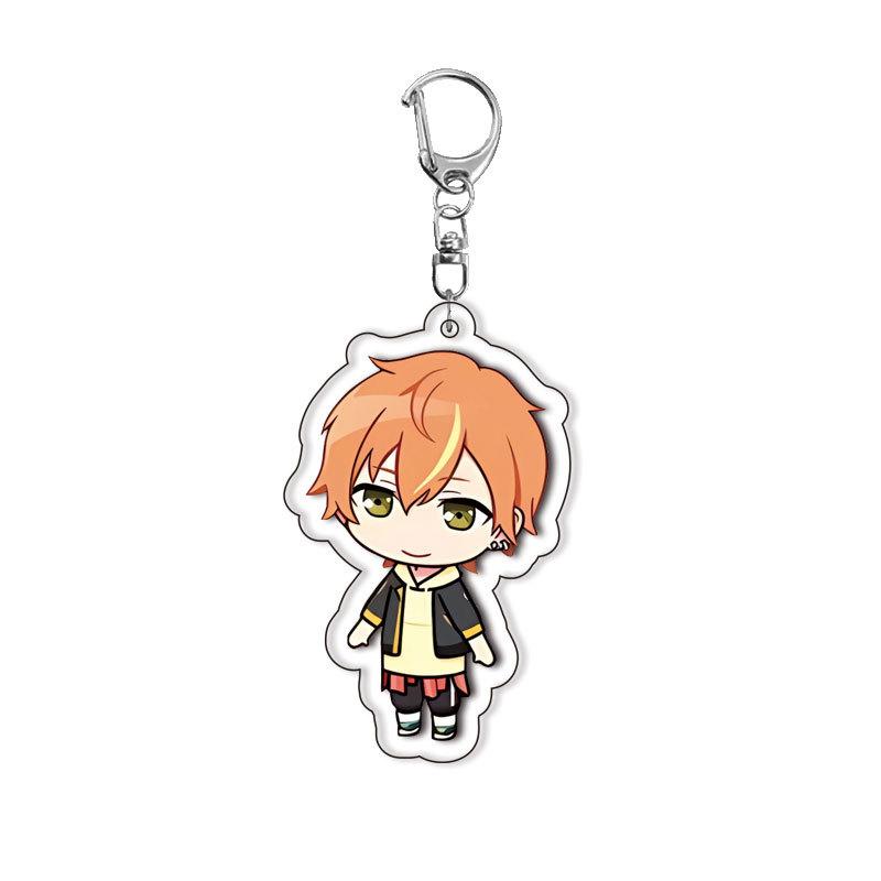 PJSK Kawaii Cute Anime Characters Acrylic Keychain Ornaments Girls Cartoon Backpack Charm Keyring Jewelry Accessories Gifts Toys