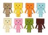 Kotobukiya Danbo Nano FLAVORS Approximately 30mm PVC Trading Mini Figure Yotsuba&! Pre-painted