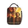 Movie Supernatural Lunch Bag  Aesthetic Lunch Box For Men Picnic Portable Cooler Bag Oxford Designer Tote Food Bags