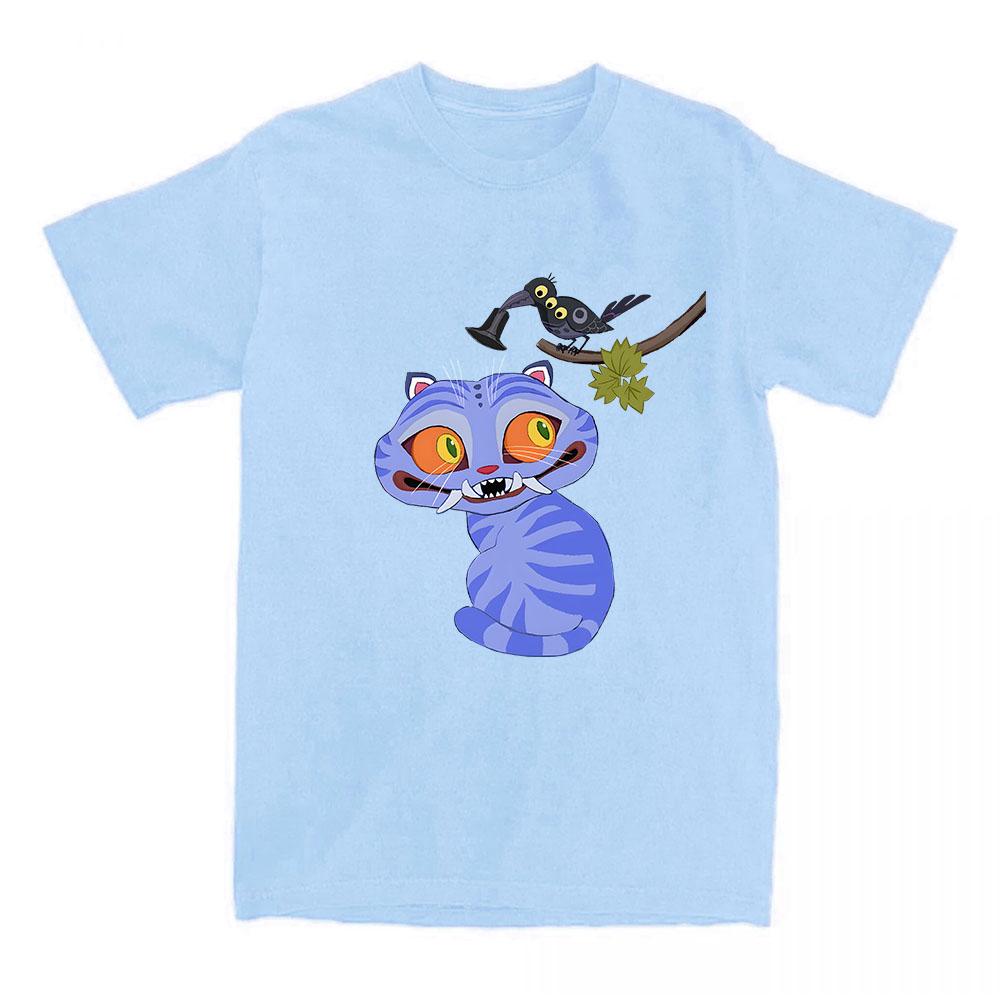 საძა ბოის კომფორტ კოლორსის მაისური KPop დემონი მონადირეების პრინტით მაისური ზაფხულის მოკლემკლავიანი ბამბის მაისური მოდური ქალის მამაკაცის ტანსაცმელი