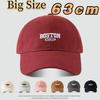 Large Size 63-Centimeter Baseball Cap. Fashionable For Both Men And Women. Letter-Stitched Baseball Cap. Korean-Style Curved Cap