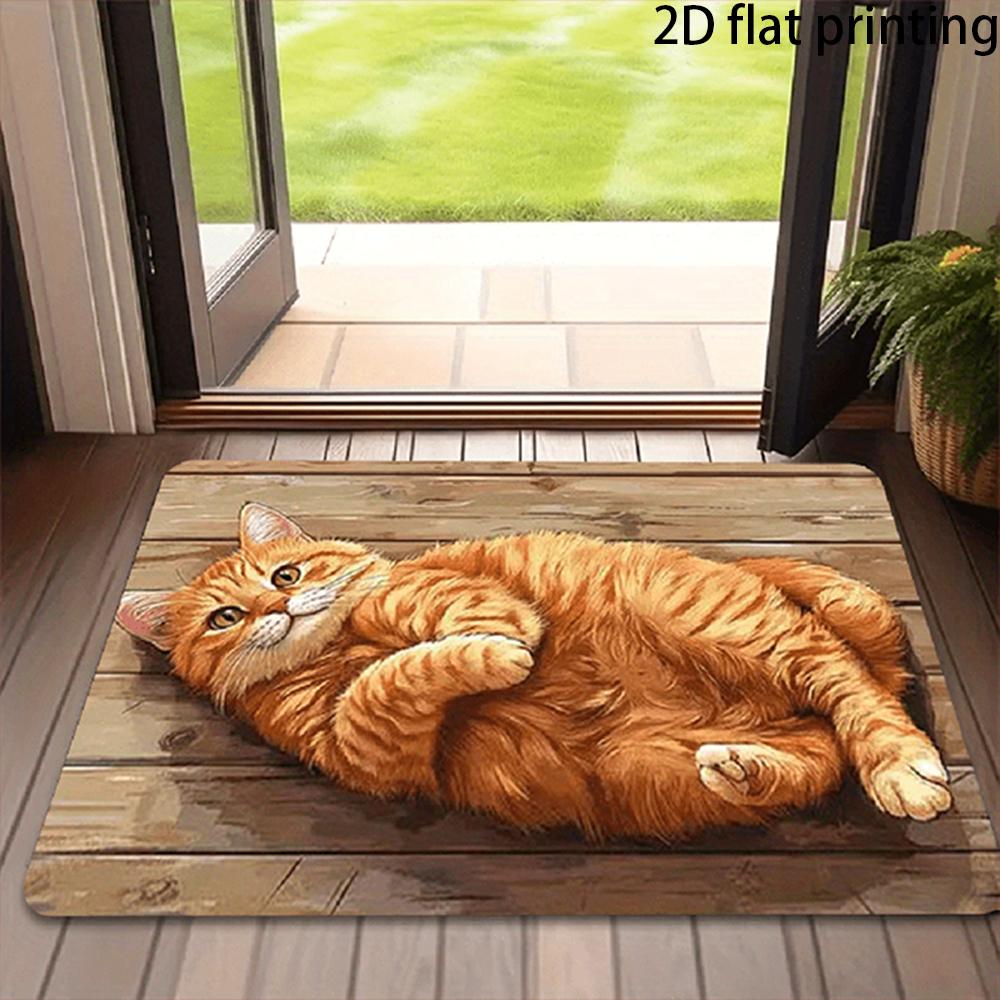 

2D Flat-1PC Cute Pet Door Mats for Home , Welcome mats for home decoration. 40cm x 60cm