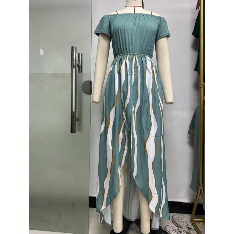 Letní dámské kraťasy s květinovým potiskem a zebřím potiskem, bez ramínek, v pase, s krátkým rukávem