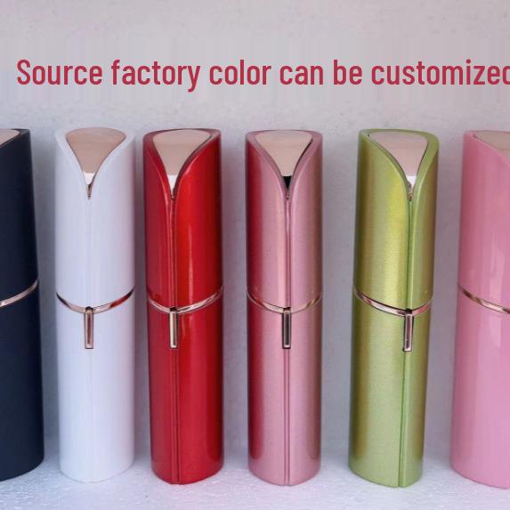 Compact Electric Eyebrow and Lipstick Shaver