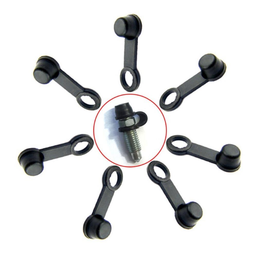 20 PCS Rubber Brake Bleeder Screw Cap with Dust Cover Protects Against Dirt and Moisture for Automotive and Motorcycle Use