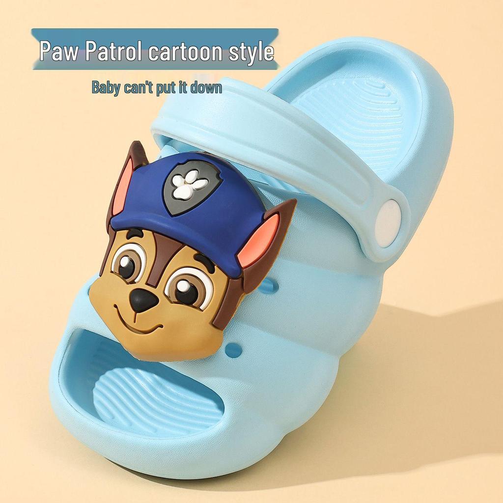 Paw Patrol Kids Crocs: 2026 Summer Slippers, Outdoor Beach Sandals for Boys & Girls