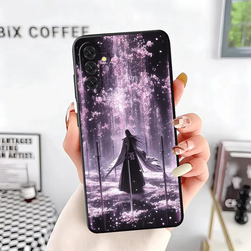 Bleach Kuchiki Byakuya Soft Phone Case for Samsung A17 A37 A57 A16 A26 A36 A56 A15 A25 A35 A55 A14 A24 A34 A54 A13 A23 A33 A53 A