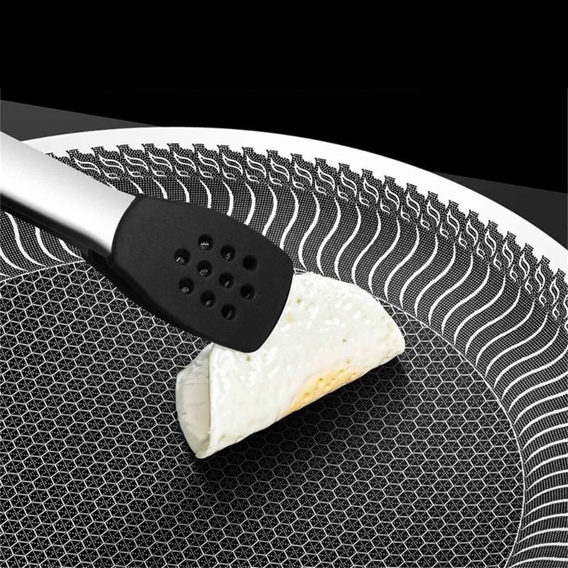 Round BBQ Griddle Pans with Handle NonStick Barbecues Plate Stainsless Steels Bakings Pans Outdoor Travel Campings Fryings Pans