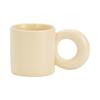 Creative Macaron Candy Color Ceramic Mug Mug Home Office Couple Coffee Mug Gift Mug Souvenir