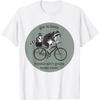CHDHEVEGOD Get In Loser Trouble Aint Gonna Make Itself Funny Raccoon T-Shirt