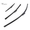 Natural Rubber Wiper Blades 3Pcs/Set 26/16/11-Inch Windshield for Toyota C-HR 2016-2020, All Weather High Performance Car Wipers Front Rear