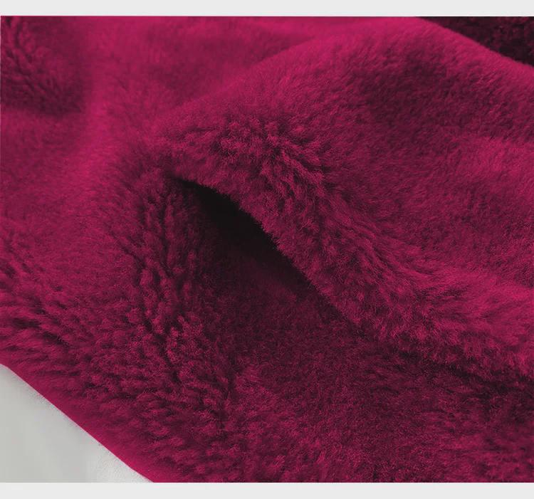 2022 Winter Korean Style High-end Double-faced Cashmere Wool Coat for Women - Medium-length, Fashionable