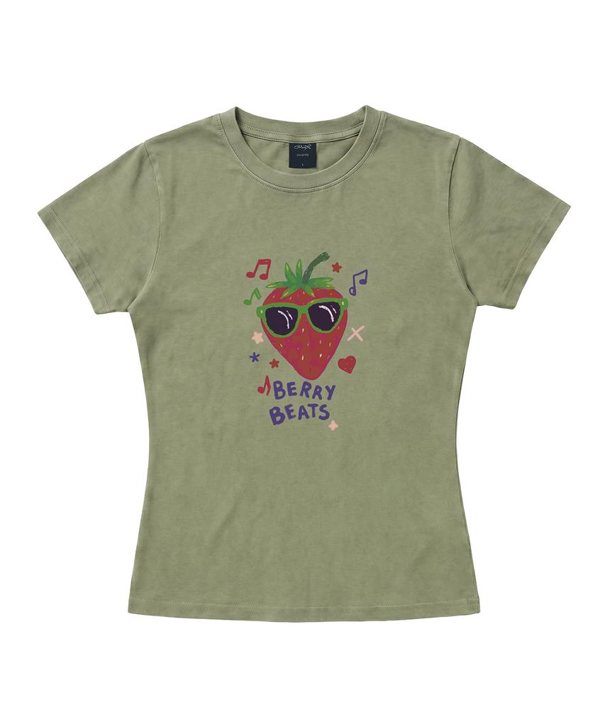 WILDROCK Hollysheesh Graphic Pigment Crop Short Sleeve T-Shirt Part02_4 Style (D Type)