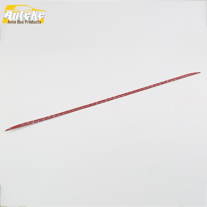 Compatible Tailgate Trim for 15 Ford Focus Sedan Models - Rear Trunk Bumper Protector Strip