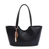 Summer new large-capacity tote bag solid color fashionable and popular woven bag shoulder bag underarm bag