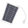 Sturdy Crystallines Silicon Materials 5W 5V Small Solars USB Charging for Sustainable Power Outdoor Excursions