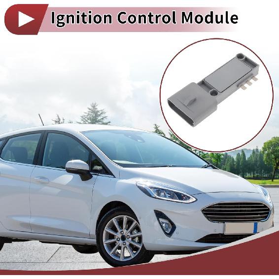 No.1629456/E43ZP12Z297A Ignition Module Ignition Control Module for Ford F-150 1984-1995 ABS Metal Gray