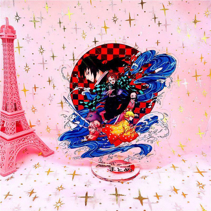 Exquisite Demon Slayer Kimetsu No Yaiba Kamado Nezuko Acrylic Figure With Smooth Edges