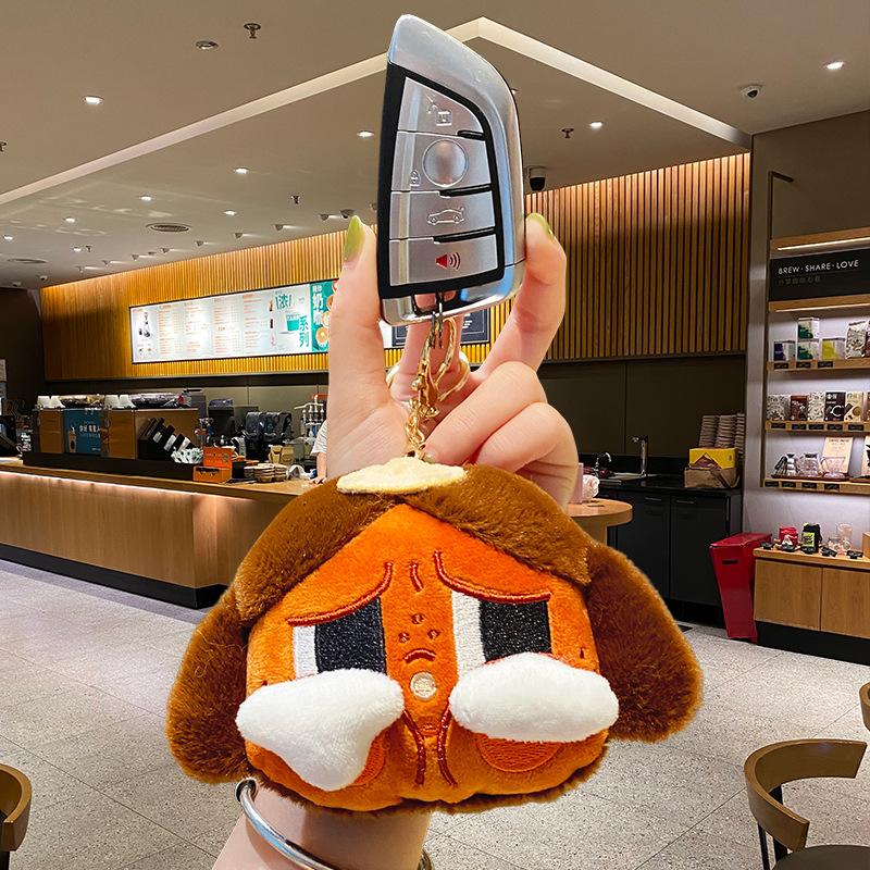 Keychain Crybaby Bag Pendant Plush Toy Doll Cartoon Character Gift Accessories