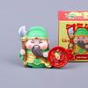 Zhong Kui Five Roads God of Wealth Ornament: Chinese Style Good Luck Gift for Home, Office, or Car Decoration.