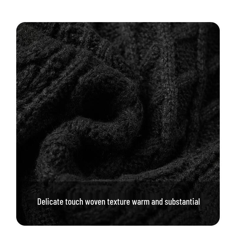 Jeanswest Unisex Thick Warm Round Neck Sweater