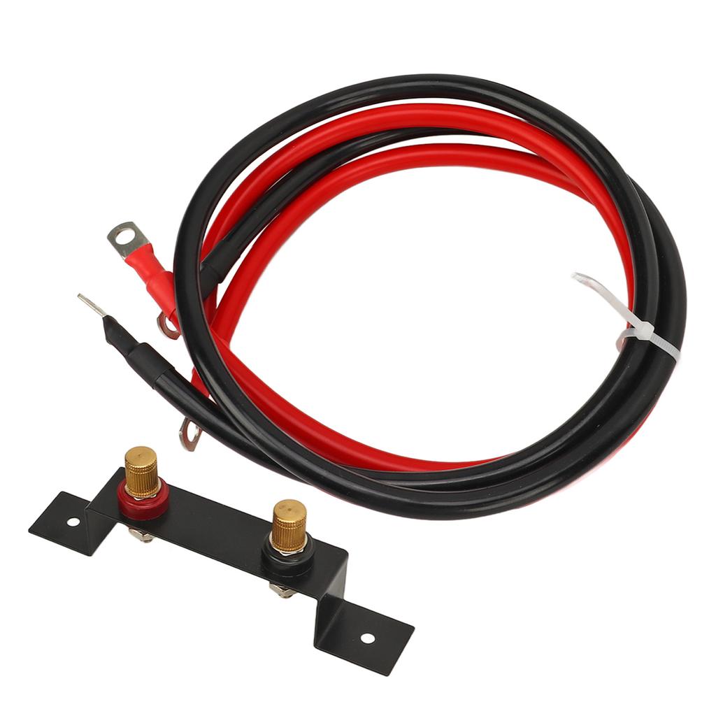 Remote Battery Jump Post Waterproof Battery Terminals Relocation Kit for X3 UTV ATV Car Truck RV Tractor Boat 4awg