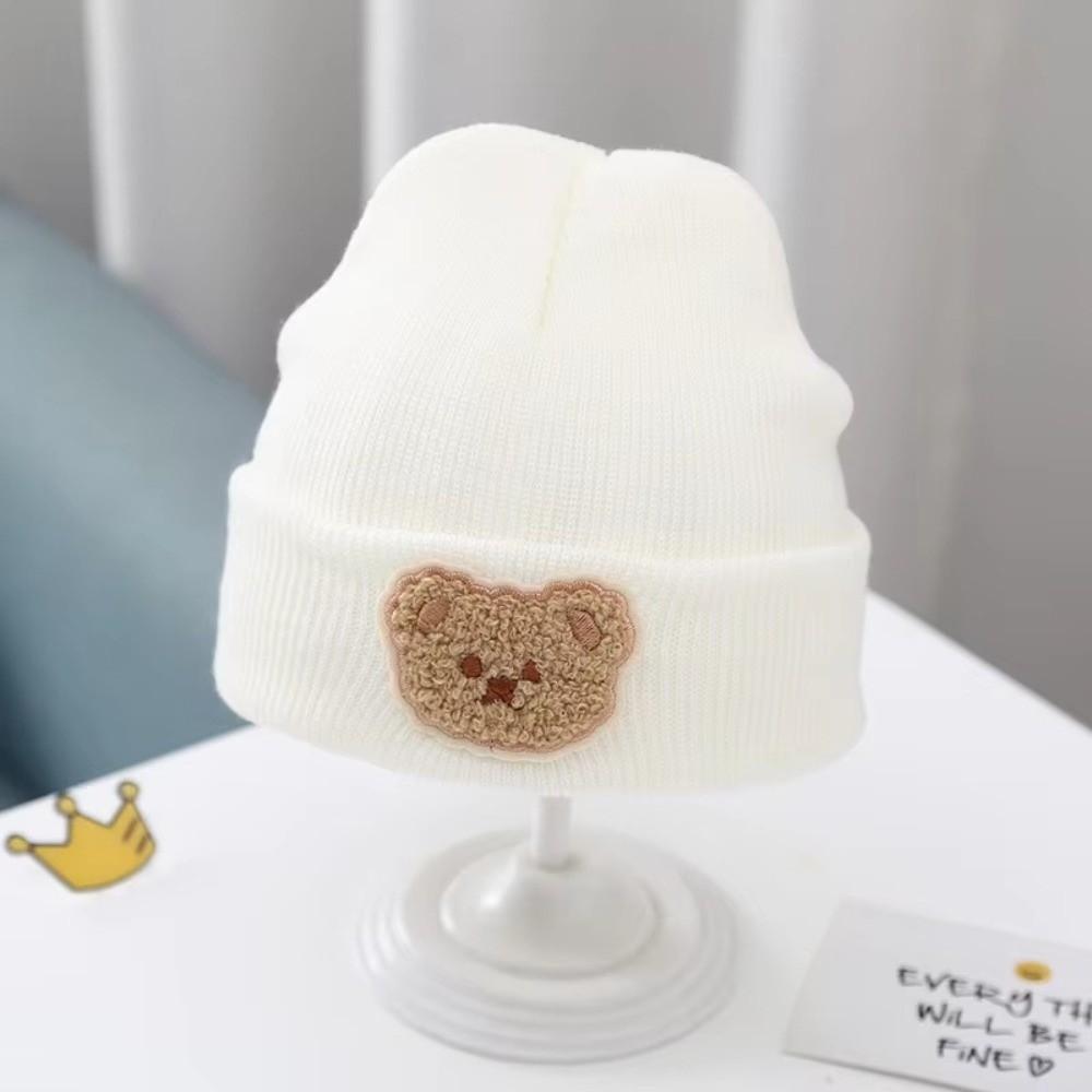 Ear Protection Newborn Baby Hat Soft Knitted Infant Toddler Hat Cute Winter Warm Cap  Boys Girls