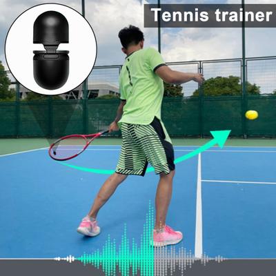 2Pcs Tennis Topspin Whistle Tennis Training Stroke Swing Auxiliary Equipment Hitting Practice Aid Spin Control Trainer for Beginners