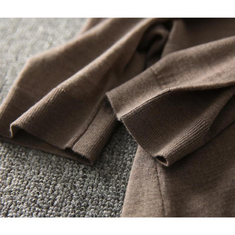 Summer Women's Five Quarter Sleeve V-neck Knitted Top for Women Blouses & Shirts