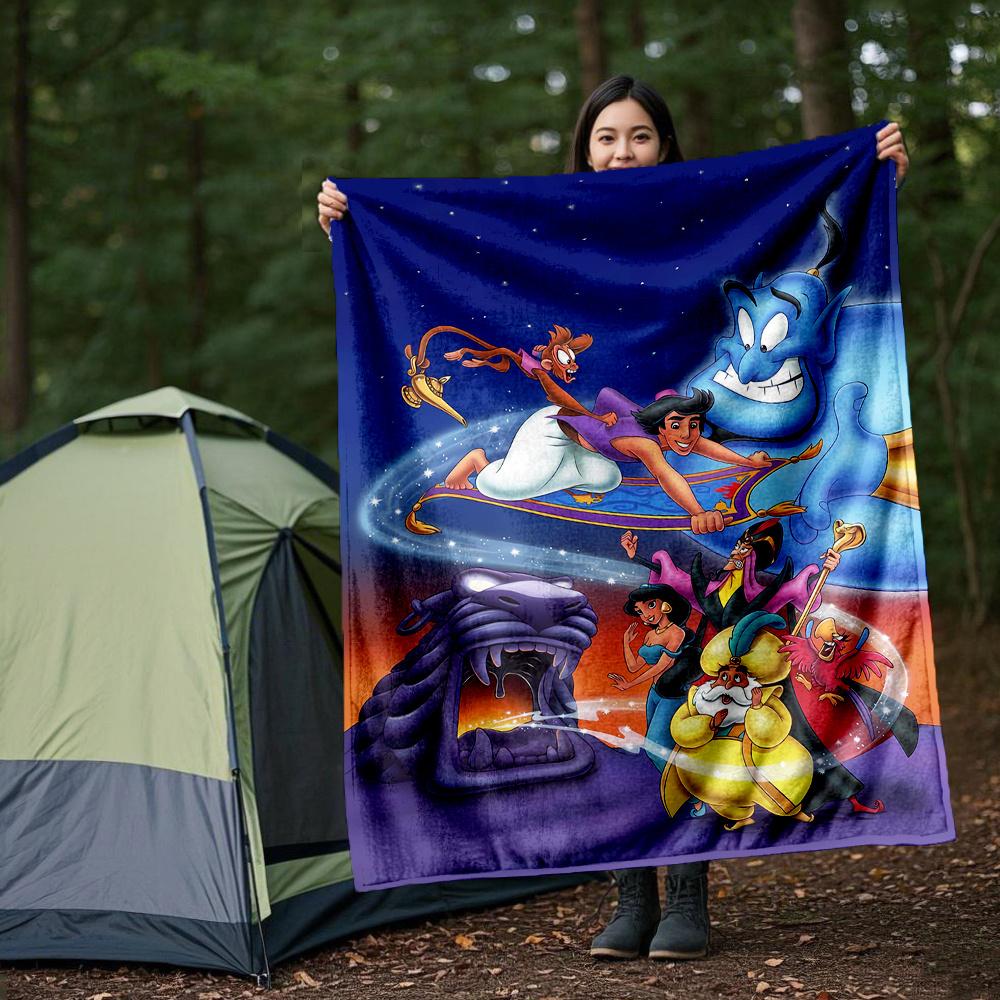 

1pc, Aladdin Blanket, Living Room, Travel, Camping, Car Blankets 80x120cm