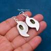 Green Amethyst Gemstone Handmade 925 Sterling Silver Jewelry Earring