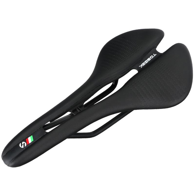 Simple Comfortable Waterproof Bicycle Seat Cushion Mtb Saddle Mountain Bike Road Bike Ventilation Lightweight PVC