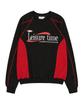 AMES-WORLDWIDE Leisure Time Logo Sweatshirt Black