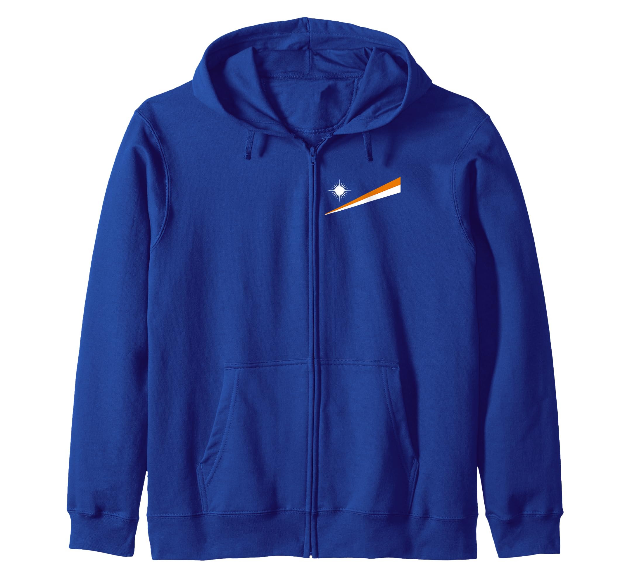 

MARSHALL ISLANDS FLAG MAJURO zip hoodie