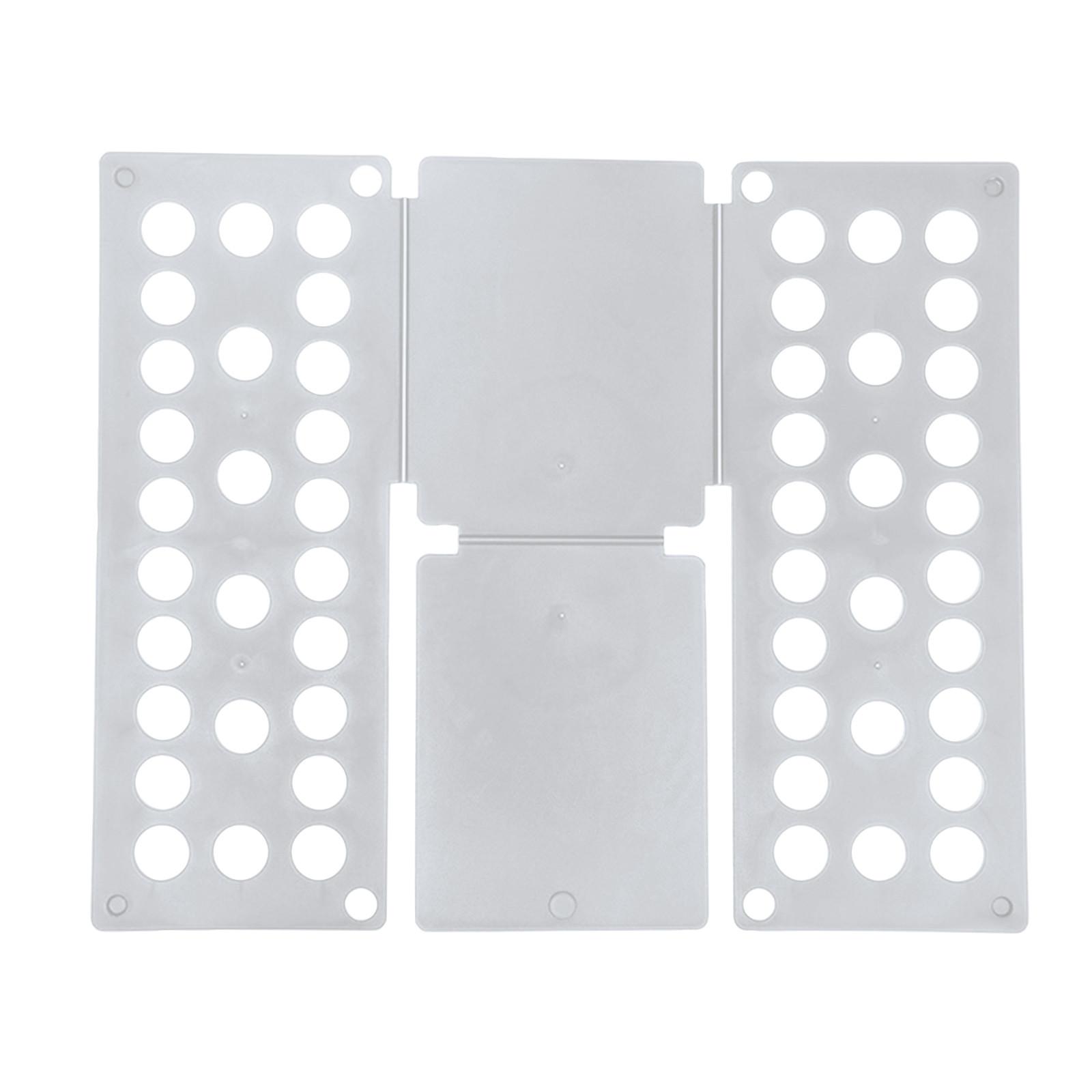 Доска для складывания рубашек доска для складывания одежды пластиковая папка для футболок легкая One Size 927₽