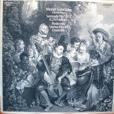 LP Record VIENNA MOZART ENSEMBLE / BOSKOVSKY - Mozart Erenades Volume 7, Serenade  STS15414 LONDON 1978 US Classical Used
