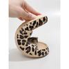Ladies' Fashionable EVA Slippers with Leopard Print, Ladies' Thick Soled Cloud Slippers for Vacation, Beach, Dormitory, Plus Size Women's Shoes