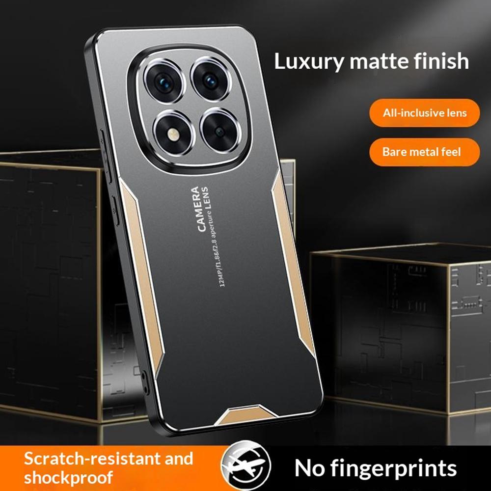 Für Xiaomi Redmi Note 15 Pro 4G (Global) Handyhülle Aluminiumlegierung TPU PC Rückseite