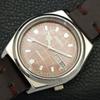 Seiko AUTOMATIC JAPAN MENS 7009A VINTAGE BROWN COLOR DIAL WATCH A701223-5 R206a-a701223