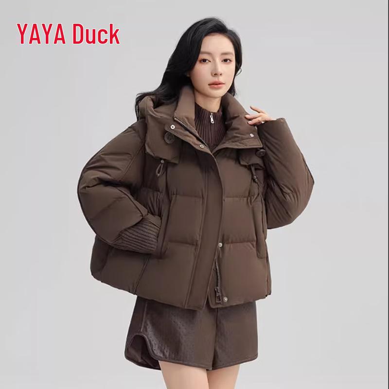 Yaya Women's Short Hooded Puffer Jacket