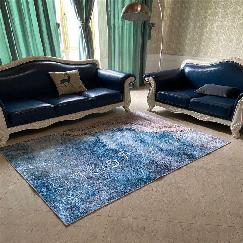 Vardagsrumsmatta Abstrakta Mattor Sovrum Konst Klädkammare Rumsdekoration Matta Halkfri Matta