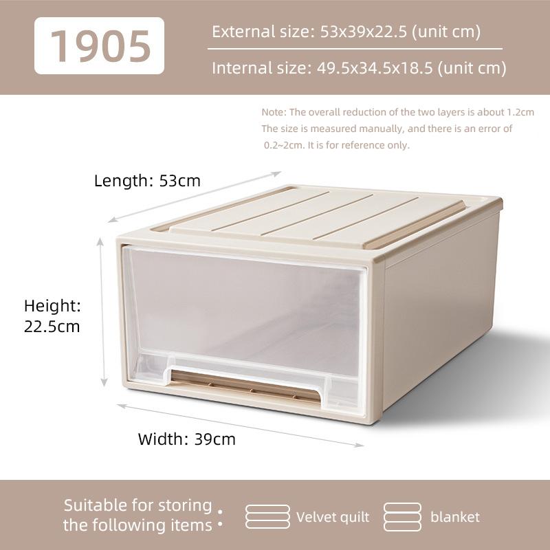 Kunststoff Schrankorganizer und Aufbewahrung Haushalts Schubladen Aufbewahrungsboxen mit Deckel Schreibtisch Aufbewahrungsbox Für Kleidung, Unterwäsche, Socken