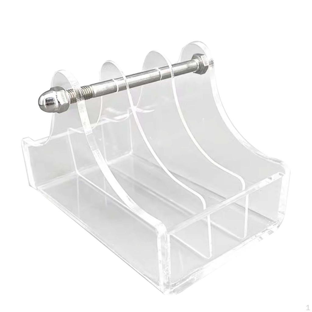 Acrylic Ribbon Storage Rack Holder Stand Craft Room Space Saving
