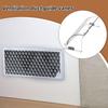 Air Vent Deflector Magnetic Heat Register Deflector Outlet Shield Air Vent Diverter Floor Vent Deflector Double-layer for Home