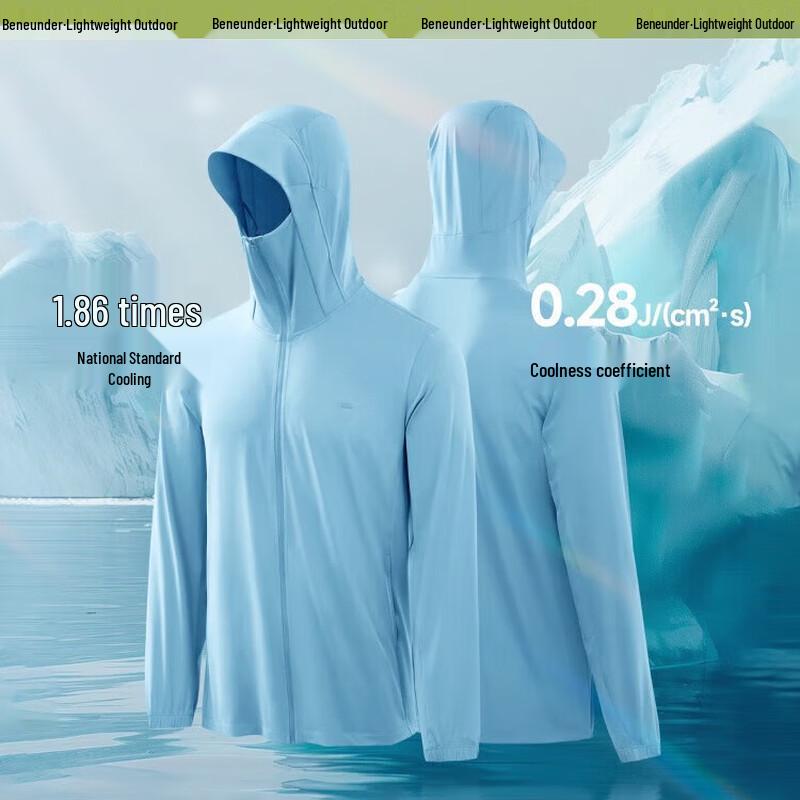 Beneunder Men s Ice Silk Sun Protection Jacket AL936 L