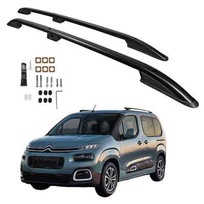 RELINGI DACHOWE BERLINGO DOBLO COMBO PARTNER PROACE CITY długie L2 CZARNE